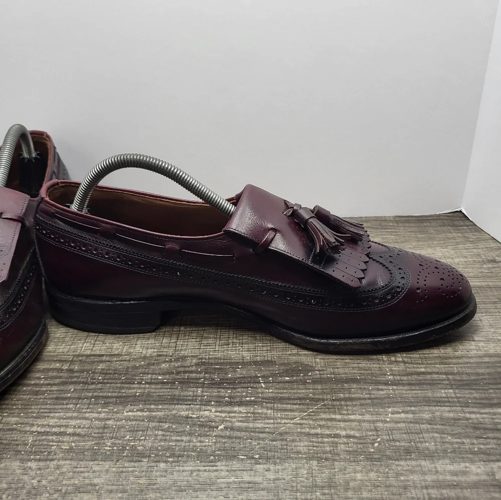 Allen Edmonds Tassel Loafers Shoes SZ: 10.5 D Arlington